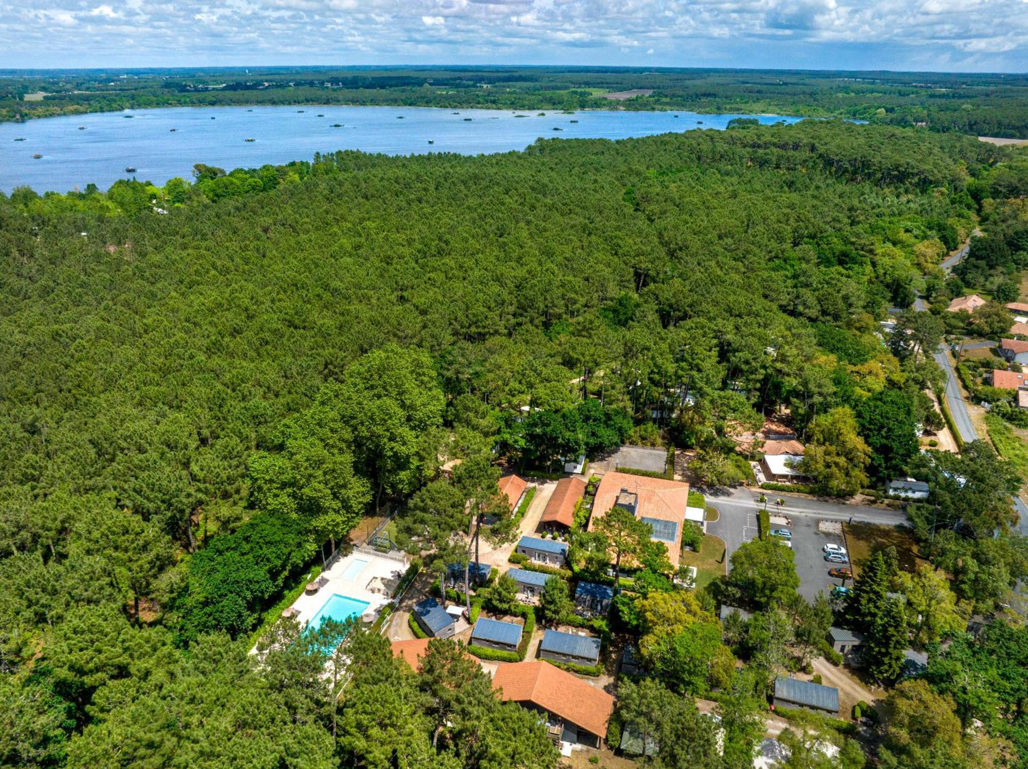 Camping-Village Vacances Les Deux Etangs Seignosse Bagian luar foto