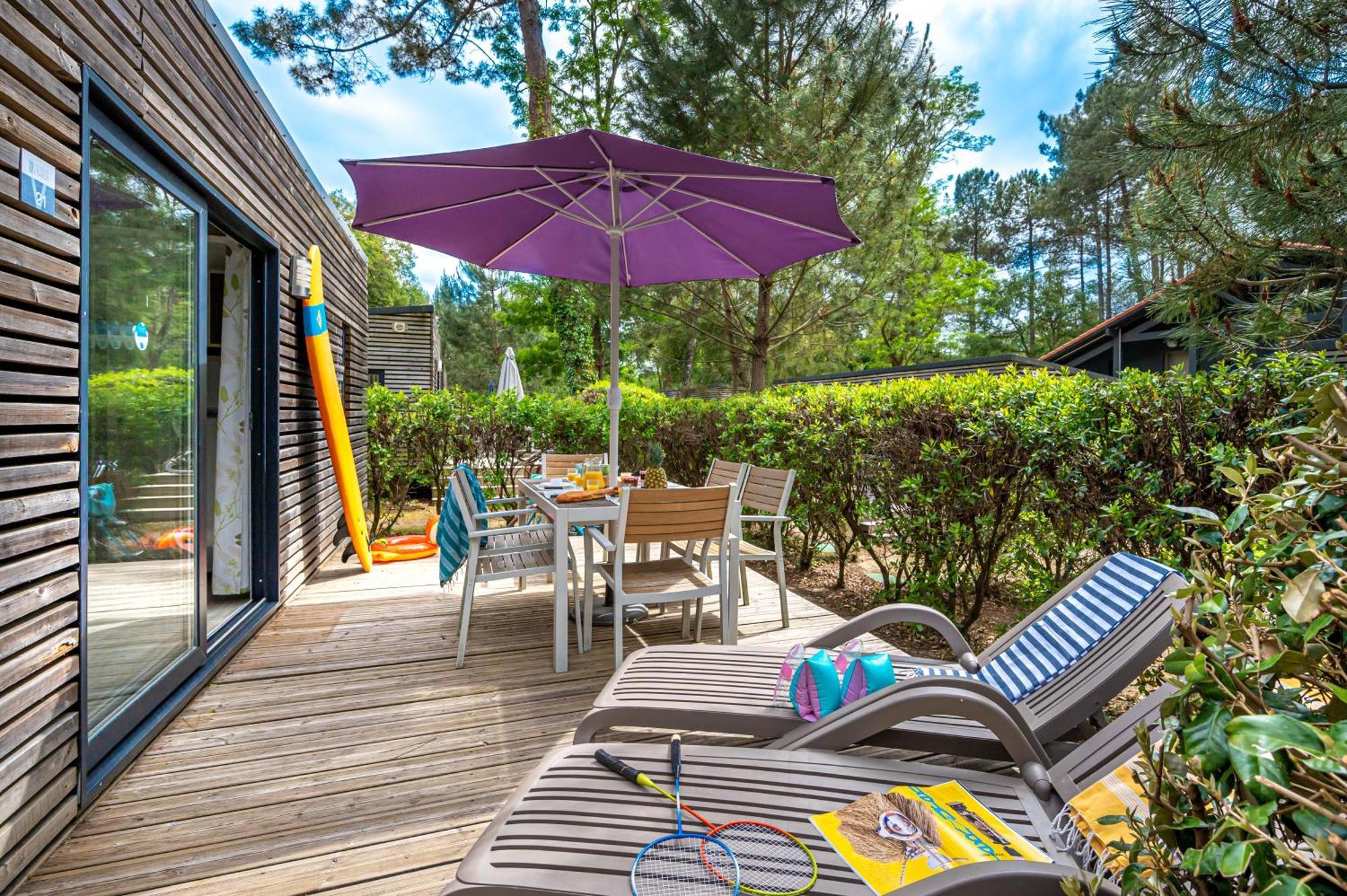 Camping-Village Vacances Les Deux Etangs Seignosse Bagian luar foto