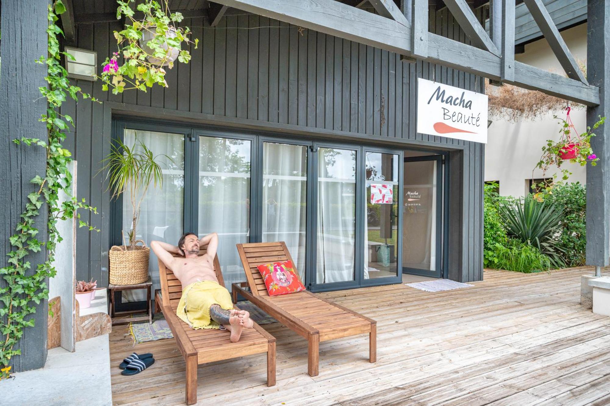 Camping-Village Vacances Les Deux Etangs Seignosse Bagian luar foto